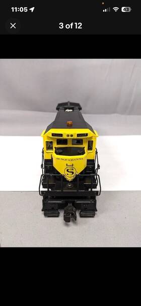 6-18211 Lionel O Gauge Susquehanna Dash 8-40b Diesel Locomotive #4002 O.b. C-8