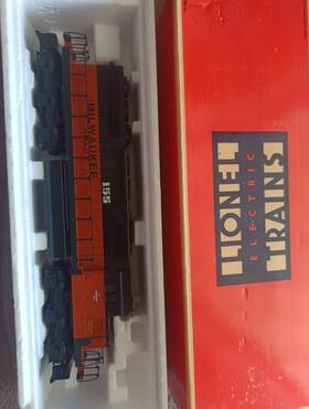 6-18224 Lionel Milwaukee Road Sd-40 Diesel Locomotive Mint In Box