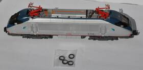 6-38402 Lionel 6-18323 O Amtrak Hhp-8 Powered Electric Locomotive With Railsounds Nr Mint