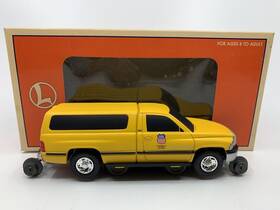 6-18439 Lionel O Scale Union Pacific Dodge Ram Track Inspection Vehicle Ex/box