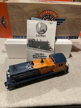 6-18582 Lionel O Gauge Pwc Seaboard Nw-2 Diesel Switcher #6250 Ex/box