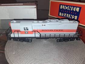 6-18820 Lionel O Western Pacific Gp-9 Diesel Locomotive In Original Box