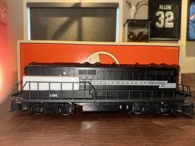 6-18865 Lionel New York Central Gp-9 Non Powered B Unit Diesel Engine #2386