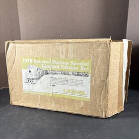 6-1868 Lionel 6-1898 1978 Service Station Special Limited Edition Set Complete New W Sh