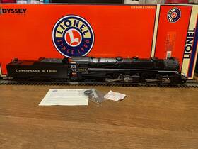 6-28075 Lionel C&o 2-6-6-2 Mallet #1521 With Tmcc Odyssey Railsounds And Smoke
