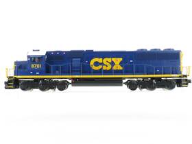 6-28220 Lionel O Gauge 3-rail Csx Railroad Sd50 Diesel Locomotive #8701