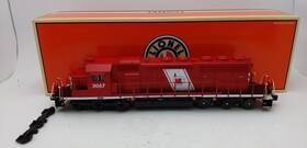 6-28224 Lionel O Central Of New Jersey Sd40-2 Diesel Locomotive #3067 Ex/box