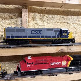 6-28357 Lionel Csx Sd60 Diesel Locomotive