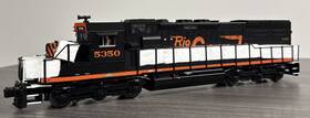 Sd40t-2 Lionel 6-28542 O Scale Diesel Engine Rio Grande #5350 - Lnib