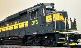 6-28841 Lionel Seaboard Coast Line Gp-30 Diesel Locomotive #1315 O-scale Tmcc