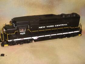 6-28850 Lionel New York Central Gp-30 Diesel #6115 W. Tmcc Railsounds Smoke Item# 28850