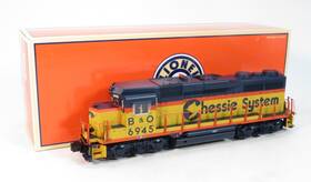 6-28855 Lionel No. Chessie Gp-30 Diesel Locomotive With Tmcc/railsounds O Gauge