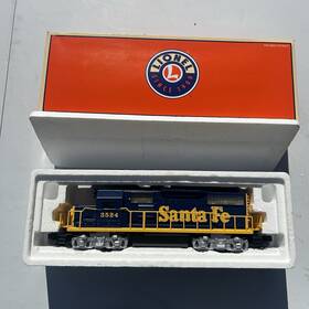 6-28868 Lionel Santa Fe Conv. Gp38 Diesel Locomotive With Trainsounds #3524 Ln/box