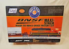 6-30211 Lionel 6-30154 O Gauge Bnsf Diesel Maxi-stack Train Set With Sound