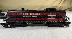 6-3099 Lionel O Gauge Rock Island Diesel Locomotive #492 Alco Fa Analog Ac