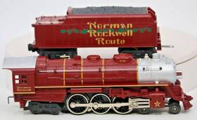 6-31942 Lionel 4-6-4 O Gauge Norman Rockwell Steam Locomotive And Tender Ex 1 48 6-31942 Lionel 4-6-4 O Gauge Norman Rockwell Steam Locomotive And Tender Ex 1 48