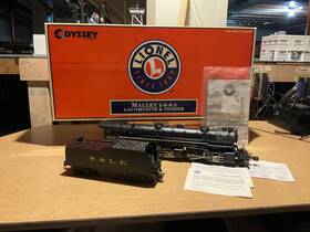 6-38012 Lionel Wheeling And Lake Erie 2-6-6-2 Mallet #8005 With Tmcc Odyssey