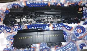 6-38049 Lionel O Norfolk And Western Lionmaster Class A 2-6-6-4 Steam Loco #1234