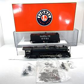 6-38055 Lionel Odyssey Tmcc Santa Fe Northern 4-8-4 Steam Engine Used O #3751