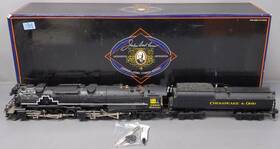 6-38058 Lionel Chesapeake And Ohio 2-8-8-2 H-7 Steam Locomotive Tender #1580 Ex