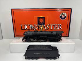 6-38086 Lionel Tmcc Lionmaster Boston And Albany J-3a Hudson Steam Loco #607 Ex