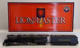 6-38090 Lionel Clinchfield 4-6-6-4 Lionmaster Steam Locomotive And Tender #672 Ln