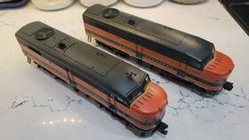 6-38147 Lionel Tmcc Great Northern Alco Fa-2 Diesel Loco Aa Set #278a #279a