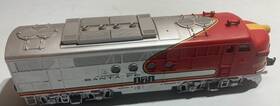 6-38204 Lionel Santa Fe Super Chief Diesel Locomotive 171 O Scale Used. Read