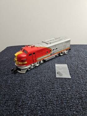 6-38231 Lionel Please Read As Is O Gauge Santa Fe Diesel Locomotive With Railsounds #162