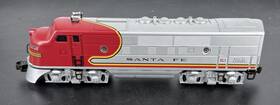 6-38316 Lionel O Santa Fe Conventional Classics F3a Powered Diesel #2343 No Box