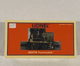 6-38807 Lionel Northern Pacific Trackmobile O-gauge Train - Broken Wheel