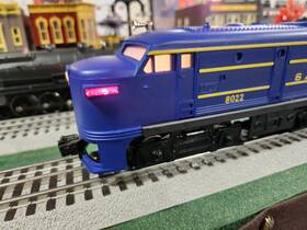 6-8022 Lionel #6-8022 O Santa Fe Alco A Unit Diesel Locomotive - Excellent Tested