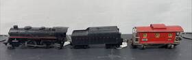 6-8203 Lionel 8203 O With Gauge Pennsylvania Tender And Tinplate 657 Caboose Pre