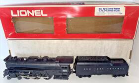 6-8206 Lionel O Gauge New York Central Hudson Locomotive And Tender - With Ob