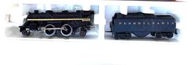 6-8214 Lionel 2-4-2 Die Cast - Metal- Steam Engine And Tender #6-8214 Pennsylvania Rr