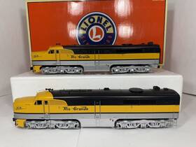 6-82223 Lionel Legacy Rio Grande Alco Pa Diesel Locomotive Aa Set #6001 #6003 6-82223 Lionel Legacy Rio Grande Alco Pa Diesel Locomotive Aa Set #6001 #6003