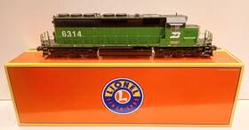 6-82276 Lionel O Gauge Bn Burlington Northern Legacy Sd40 Diesel Locomotive 6314