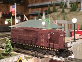 6-8266 Lionel O Gauge Norfolk And Western Sd24 Diesel Locomotive Fits Mth K-line Williams