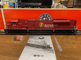 6-82757 Lionel Canadian Pacific Legacy Sd90 #9116 With 2 Motors Railsounds And Smoke