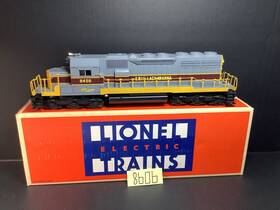 6-8458 Lionel O Gauge Erie Lackawanna Sd-40 Powered Diesel #8458 Ln