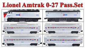 4-cars Lionel 6-8664 / 6-8667 Amtrak A-b With No Box 1976-77 C9