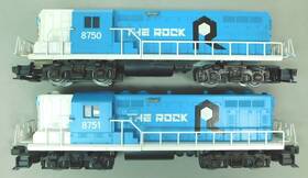 6-8750 Lionel Used Gp-7 A-a Set Rock Island 8750 8751 Working With Boxes
