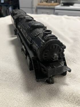 6826w Lionel O Gauge Steam Locomotive Lines Black 4-6-2 Diecast Tender