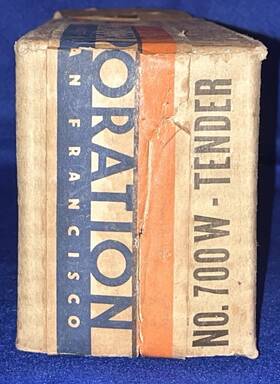 700w-tender Lionel Box Only Excellent Original
