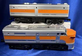 8361-8362 Lionel 8361 And 8362 Western Pacific Ab Diesel Set -1973