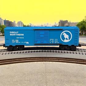Gn-9206 Lionel Great Northern Inch O Gauge Boxcar Gn 9206