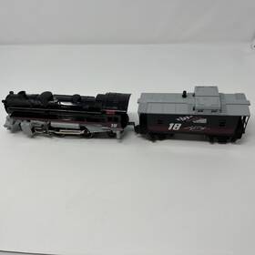 11423 Lionel T1828 #18 Nascar Joe Gibbs Train Set