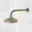 Ljllz-g Locomotive Joe G-scale Model Train Building Depot Station L-shaped Lamp Light Galvanized New