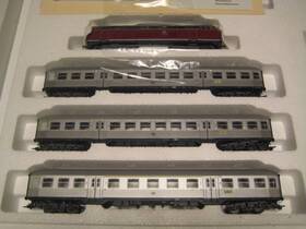 29825 M Rklin Marklin H0 Db V 160 Diesel Lok With 3 Silberlinge Commuter Cars From Set Ln