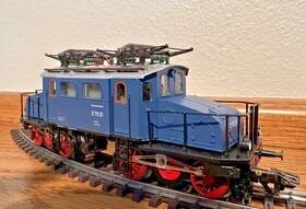 7021 M Rklin 3748 Ho Electric Locomotive Blue Db Class Br E 70 / Road #